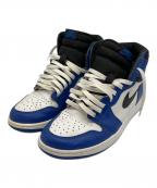 NIKEナイキ）の古着「Air Jordan 1 Retro High OG」｜ホワイト×ブルー