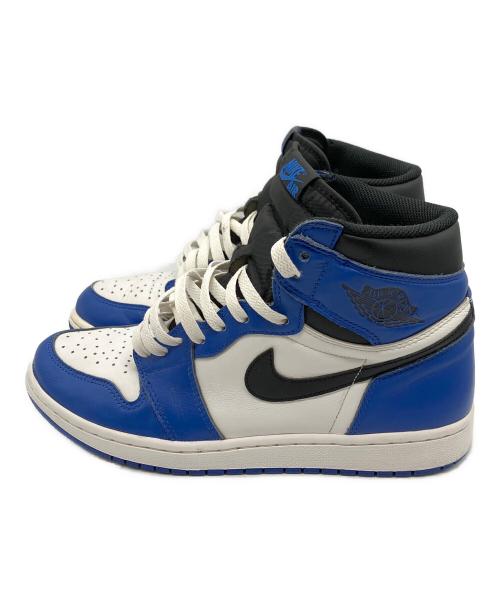 NIKE（ナイキ）NIKE (ナイキ) Air Jordan 1 Retro High OG ホワイト×ブルー サイズ:28の古着・服飾アイテム