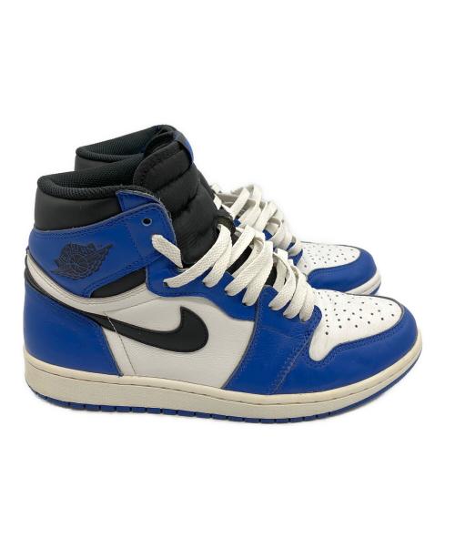 NIKE（ナイキ）NIKE (ナイキ) Air Jordan 1 Retro High OG ホワイト×ブルー サイズ:28の古着・服飾アイテム