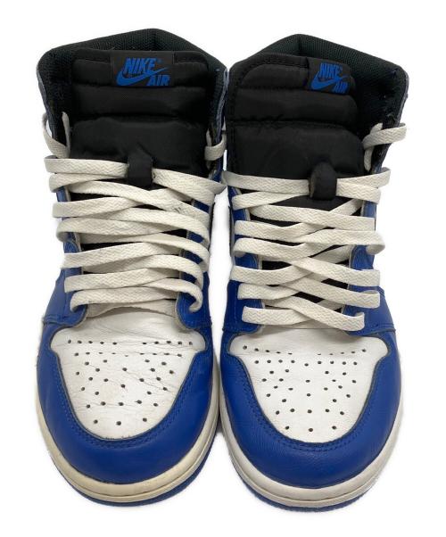 NIKE（ナイキ）NIKE (ナイキ) Air Jordan 1 Retro High OG ホワイト×ブルー サイズ:28の古着・服飾アイテム