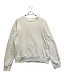OFFWHITE（オフホワイト）の古着「バックロゴスウェット」｜ホワイト