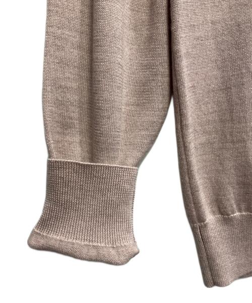 EDIFICE（エディフィス）EDIFICE (エディフィス) 厚手ニット ベージュ サイズ:S 未使用品の古着・服飾アイテム