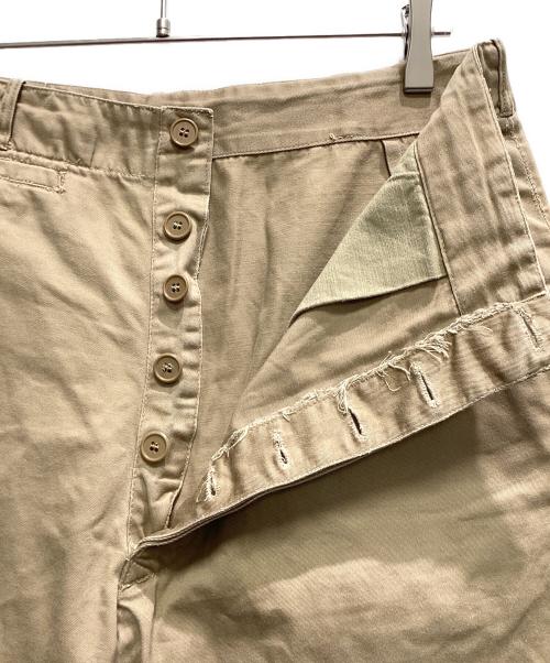 不明（フメイ）不明 (フメイ) ミリタリーパンツ ベージュ サイズ:86/89の古着・服飾アイテム