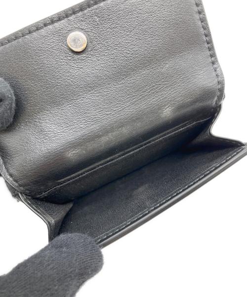 Dior（ディオール）Dior (ディオール) 3つ折り財布 ブラックの古着・服飾アイテム