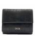 Dior（ディオール）の古着「3つ折り財布」｜ブラック