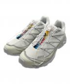 SALOMONサロモン）の古着「トレイルランニングシューズ」｜ホワイト