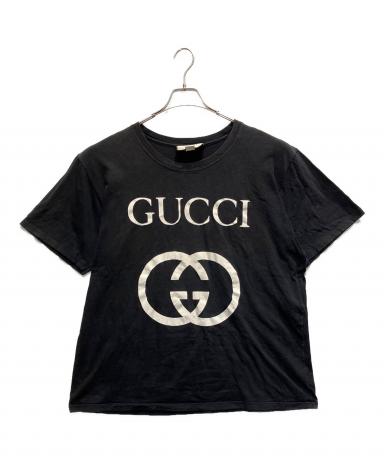 中古・古着通販】GUCCI (グッチ) インターロッキングGオーバーサイズT