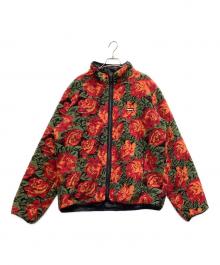 SUPREME（シュプリーム）の古着「roses sherpa fleece reversible jacket」｜レッド×ブラック