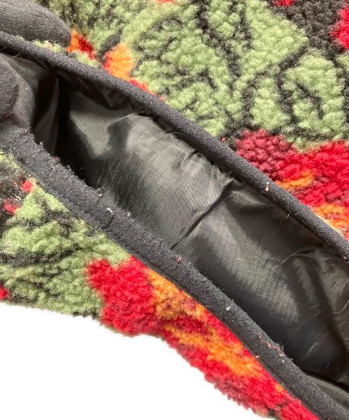 SUPREME（シュプリーム）SUPREME (シュプリーム) roses sherpa fleece reversible jacket レッド×ブラック サイズ:Lの古着・服飾アイテム