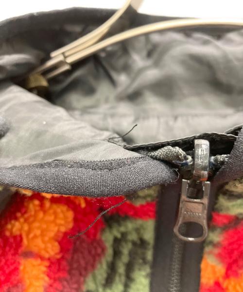 SUPREME（シュプリーム）SUPREME (シュプリーム) roses sherpa fleece reversible jacket レッド×ブラック サイズ:Lの古着・服飾アイテム