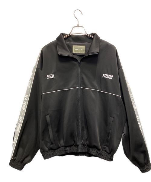 WIND AND SEA（ウィンダンシー）WIND AND SEA (ウィンダンシー) FCMM (エフシーエムエム) サイドライントラックジャケット ブラック サイズ:Mの古着・服飾アイテム