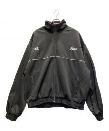 GRAMICCI×and wander（グラミチ×アンドワンダー）の古着「JQ TAPE FLEECE JACKET」｜ブラック