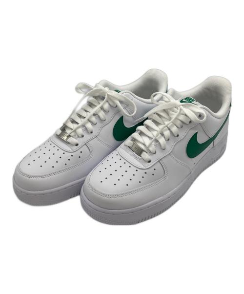NIKE（ナイキ）NIKE (ナイキ) NIKE AIR FORCE 1 '07 ホワイト×グリーン サイズ:26 未使用品の古着・服飾アイテム