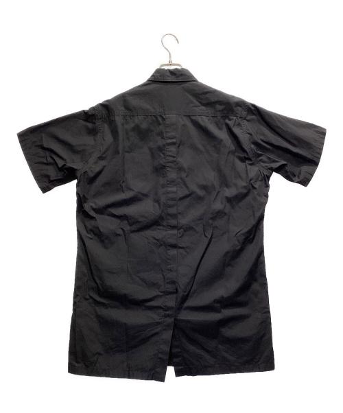 YOHJI YAMAMOTO（ヨウジヤマモト）YOHJI YAMAMOTO (ヨウジヤマモト) 半袖シャツ ブラック サイズ:２の古着・服飾アイテム
