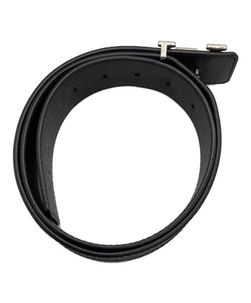 LOUIS VUITTON（ルイ ヴィトン）LOUIS VUITTON (ルイ ヴィトン) レザーベルト ブラックの古着・服飾アイテム