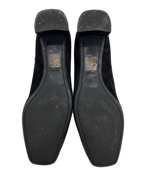 PRADA SPORTS（プラダスポーツ）PRADA SPORTS (プラダスポーツ) ポインテッド トゥ バックル パンプス ブラック サイズ:36.5の古着・服飾アイテム