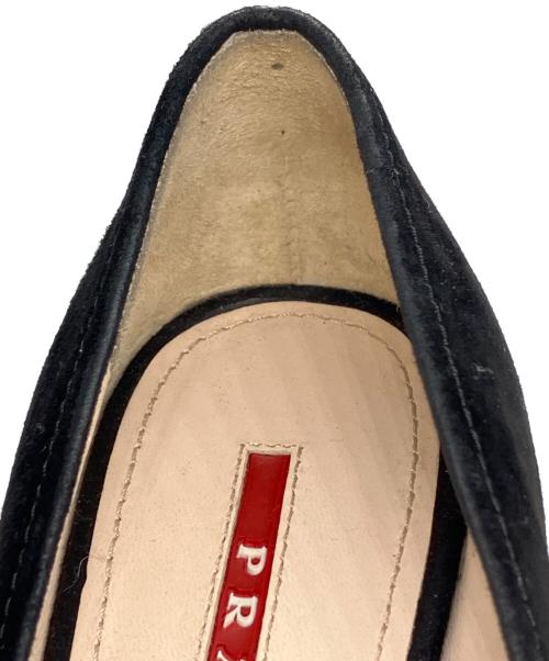 PRADA SPORTS（プラダスポーツ）PRADA SPORTS (プラダスポーツ) ポインテッド トゥ バックル パンプス ブラック サイズ:36.5の古着・服飾アイテム