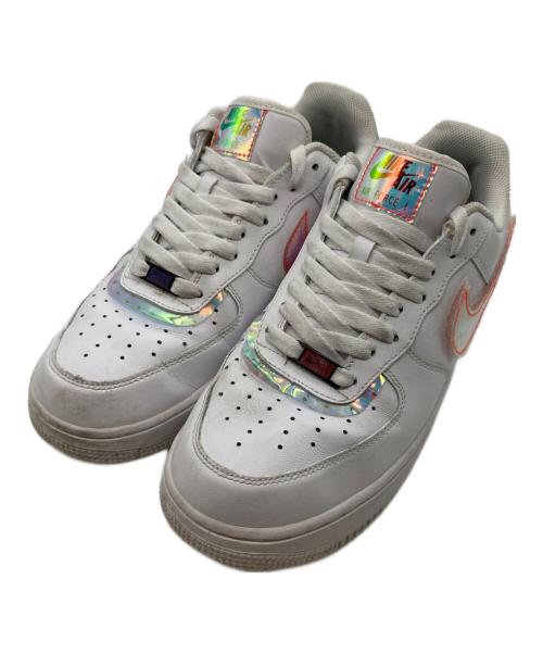 NIKE（ナイキ）NIKE (ナイキ) Air Force 1 Low ホワイト×ピンク サイズ:27.5の古着・服飾アイテム