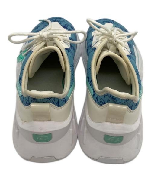 PUMA（プーマ）PUMA (プーマ) ファイナルファンタジー14 ローカットスニーカー ホワイト×スカイブルー サイズ:26.5の古着・服飾アイテム