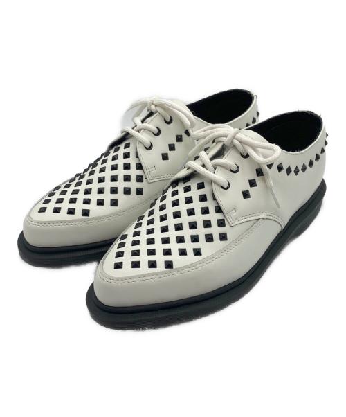 Dr.Martens（ドクターマーチン）Dr.Martens (ドクターマーチン) 3ホールシューズ ホワイト サイズ:24の古着・服飾アイテム