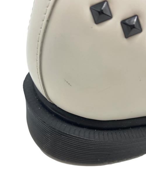 Dr.Martens（ドクターマーチン）Dr.Martens (ドクターマーチン) 3ホールシューズ ホワイト サイズ:24の古着・服飾アイテム