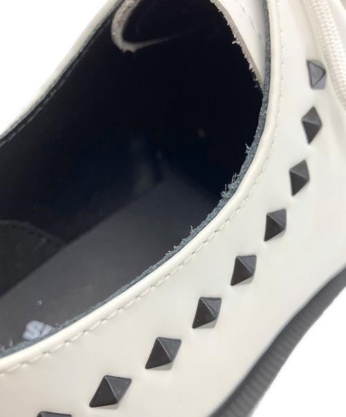 Dr.Martens（ドクターマーチン）Dr.Martens (ドクターマーチン) 3ホールシューズ ホワイト サイズ:24の古着・服飾アイテム