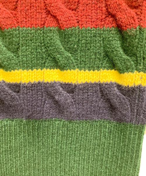 POLO RALPH LAUREN（ポロ・ラルフローレン）POLO RALPH LAUREN (ポロ・ラルフローレン) 薄手カーディガン マルチカラー サイズ:XSの古着・服飾アイテム