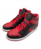 NIKEナイキ）の古着「Air Jordan 1 Mid」｜レッド×ブラック