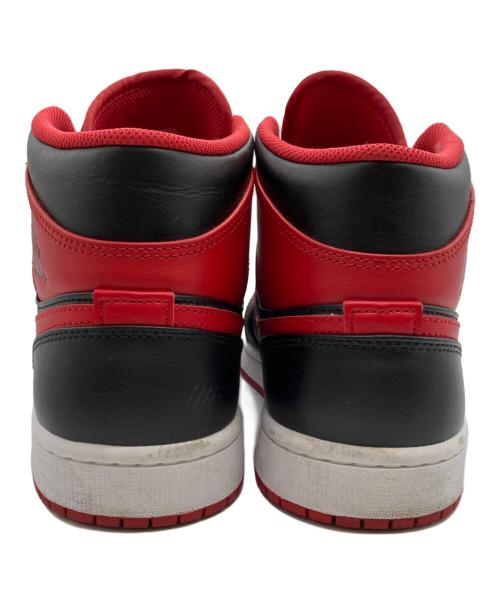 NIKE（ナイキ）NIKE (ナイキ) Air Jordan 1 Mid レッド×ブラック サイズ:US　9.5の古着・服飾アイテム