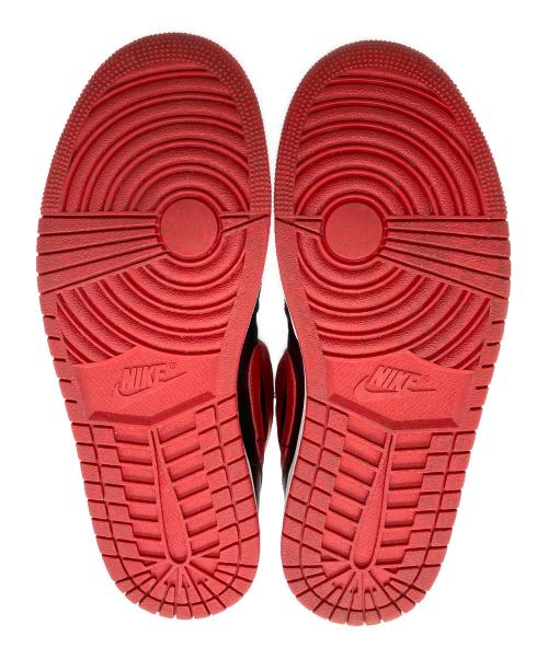 NIKE（ナイキ）NIKE (ナイキ) Air Jordan 1 Mid レッド×ブラック サイズ:US　9.5の古着・服飾アイテム