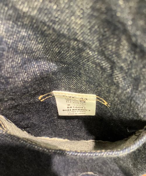 BUZZ RICKSON'S（バズリクソンズ）BUZZ RICKSON'S (バズリクソンズ) デニムジャケット ネイビー サイズ:SIZE44の古着・服飾アイテム