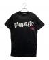 DSQUARED2（ディースクエアード）の古着「ロゴTシャツ」｜ブラック