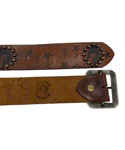 Hysteric Glamour（ヒステリックグラマー）Hysteric Glamour (ヒステリックグラマー) レザーベルト ブラウンの古着・服飾アイテム