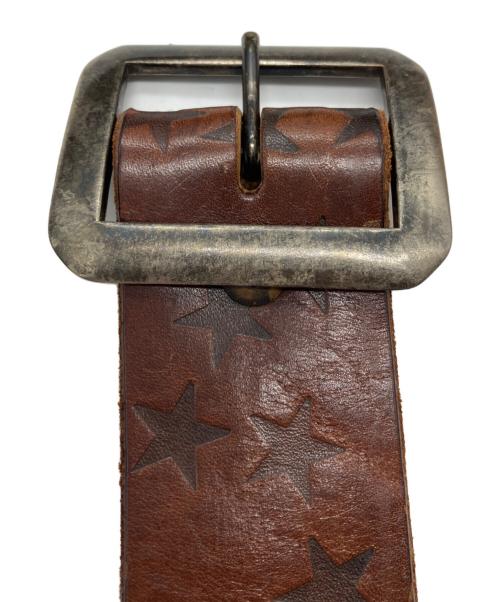 Hysteric Glamour（ヒステリックグラマー）Hysteric Glamour (ヒステリックグラマー) レザーベルト ブラウンの古着・服飾アイテム