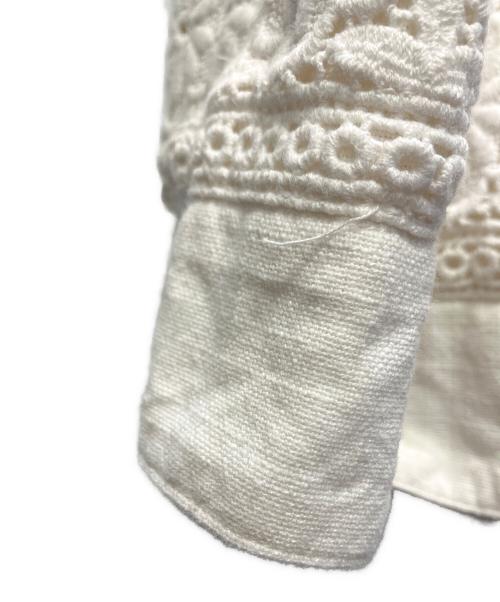 freada（フリーダ）freada (フリーダ) 長袖ワンピース ホワイト サイズ:FREEの古着・服飾アイテム