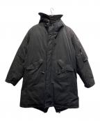 MONCLER×Y'sモンクレール×ワイズ）の古着「ダウンコート」｜ブラック