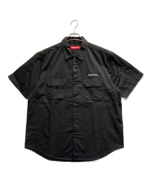SUPREME（シュプリーム）SUPREME (シュプリーム) 半袖シャツ ブラック サイズ:M 未使用品の古着・服飾アイテム