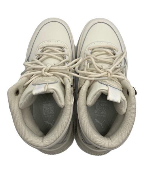 PUMA（プーマ）PUMA (プーマ) ハイカットスニーカー ホワイト サイズ:23.5の古着・服飾アイテム
