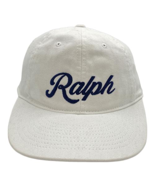 POLO RALPH LAUREN（ポロ・ラルフローレン）POLO RALPH LAUREN (ポロ・ラルフローレン) キャップ ホワイト 未使用品の古着・服飾アイテム