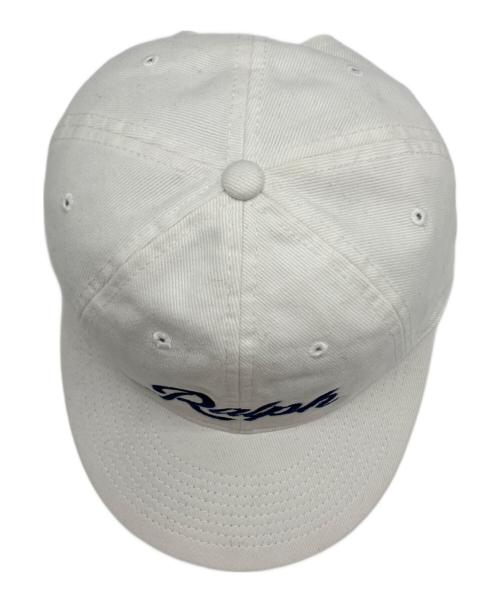 POLO RALPH LAUREN（ポロ・ラルフローレン）POLO RALPH LAUREN (ポロ・ラルフローレン) キャップ ホワイト 未使用品の古着・服飾アイテム