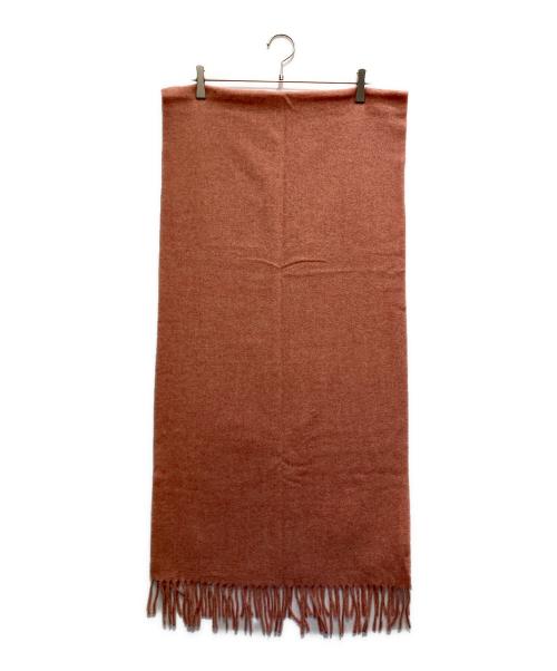 Acne studios（アクネ ストゥディオズ）Acne studios (アクネ ストゥディオズ) フリンジウールスカーフ - ナロー ローズメランジの古着・服飾アイテム