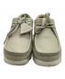 Clarks Originals (クラークス オリジナルズ) ワラビーシューズ ホワイト サイズ:26.5：13000円