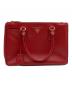 PRADA（プラダ）の古着「2WAYハンドバッグ」｜レッド