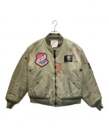 TED MAN（テッドマン）の古着「MA-1ジャケット」｜オリーブ