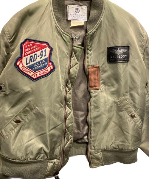 TED MAN（テッドマン）TED MAN (テッドマン) MA-1ジャケット オリーブ サイズ:Lの古着・服飾アイテム