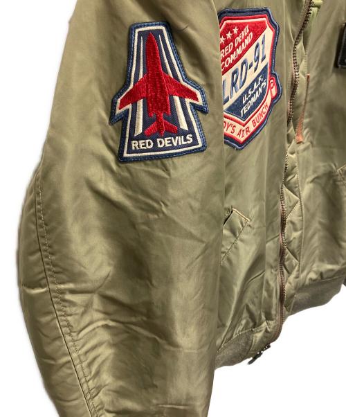 TED MAN（テッドマン）TED MAN (テッドマン) MA-1ジャケット オリーブ サイズ:Lの古着・服飾アイテム