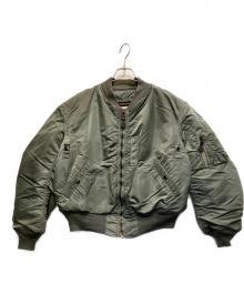 ALPHA（アルファ）の古着「フライトジャケット」｜オリーブ