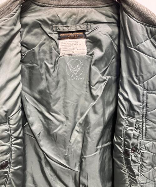 ALPHA（アルファ）ALPHA (アルファ) フライトジャケット オリーブ サイズ:Mの古着・服飾アイテム