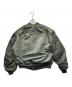中古・古着 ALPHA (アルファ) フライトジャケット オリーブ サイズ:M：9000円
