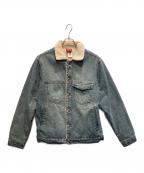 OAKLEYオークリー）の古着「裏ボアデニムジャケット」｜ブルー